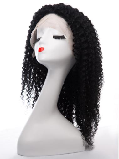 Durable 22" Long Kinky Wigs For Black Women
