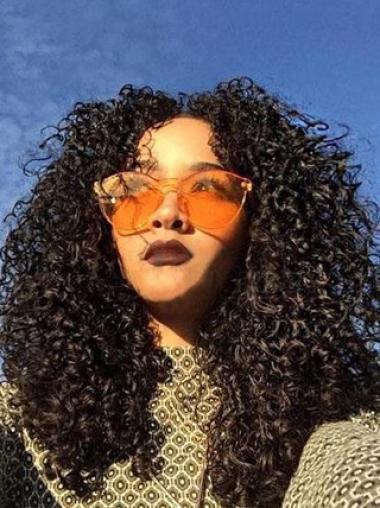 16" Auburn Lace Front Wigs For Black Women