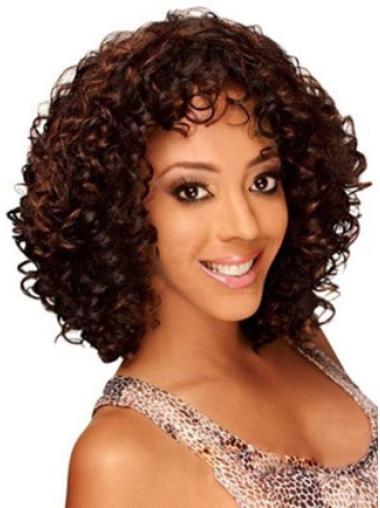 12" Auburn Lace Front Wigs For Black Women