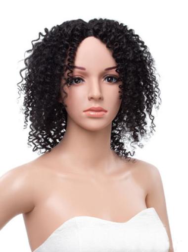 12" Black Lace Front Wigs For Black Women