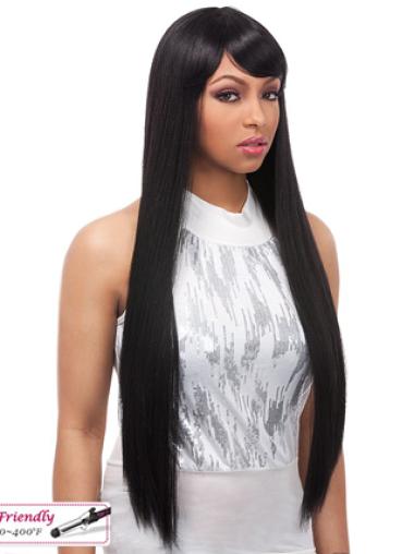30" Black Lace Front Wigs For Black Women