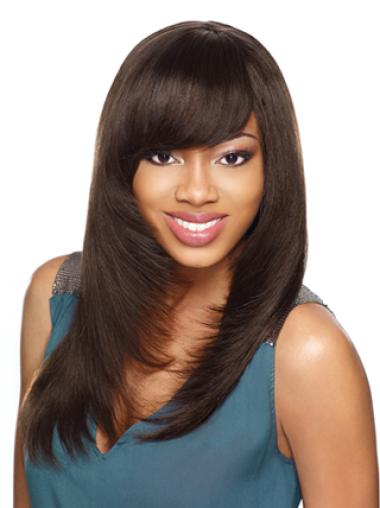 18" Brown Lace Front Wigs For Black Women