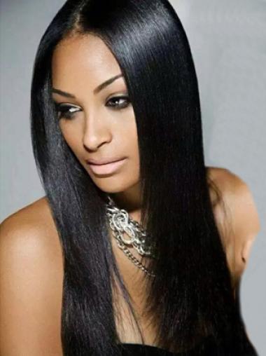 20" Black Lace Front Wigs For Black Women