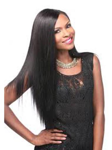 18" Black Lace Front Wigs For Black Women
