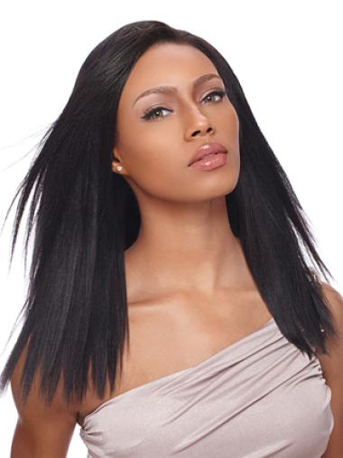 16" Black Lace Front Wigs For Black Women