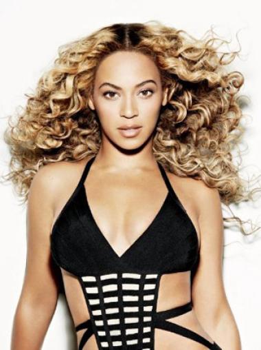 Lace Front Blonde Remy Human Wavy Beyonce Style Wigs