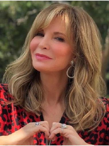 Shoulder Length Capless 14" Blonde Best Synthetic Jaclyn Smith Wigs
