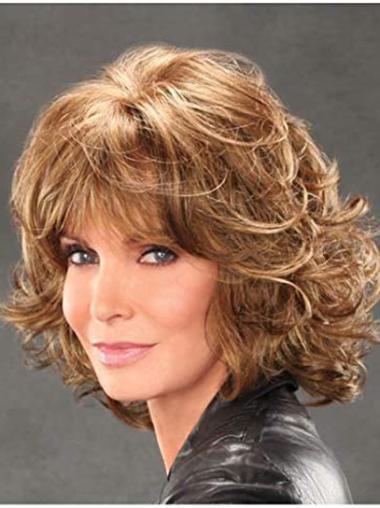 Chin Length Capless 12" Blonde Affordable Synthetic Jaclyn Smith Wigs