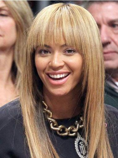Long Capless 18" Blonde Exquisite Synthetic Beyonce Wigs