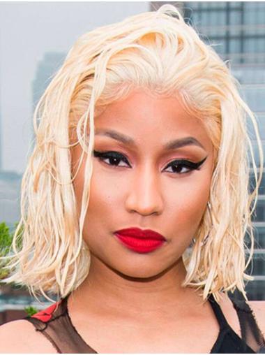 Popular Chin Length Lace Front Synthetic Without Bangs Nicki Minaj Wigs