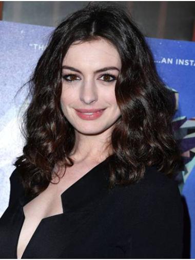 Long Flexibility Curly Lace Front 18" Synthetic Anne Hathaway Wigs