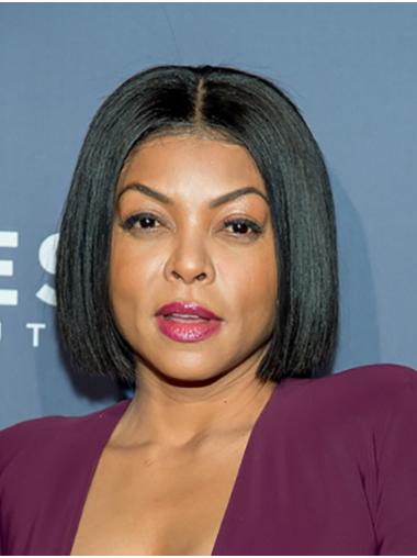 Chin Length Modern Straight Lace Front 12" Synthetic Taraji P. Henson Wigs