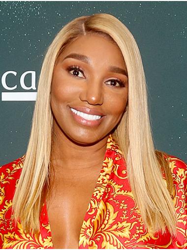 Without Bangs Blonde Long 16" Full Lace Straight Good NeNe Leakes Wigs