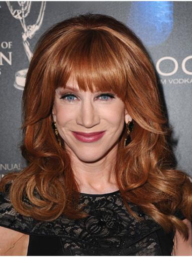 With Bangs Long Lace Front 16" Blonde Top Kathy Griffin Wigs