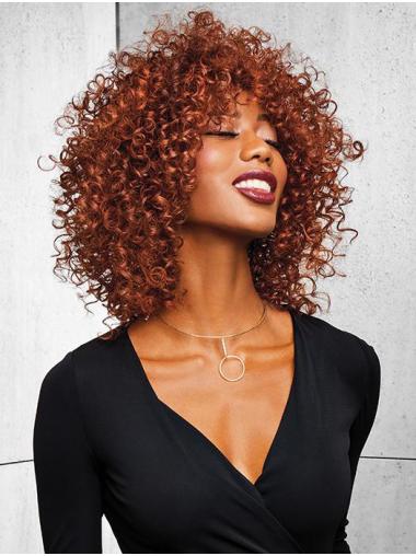 12" Curly Monofilament Synthetic African American Beauty