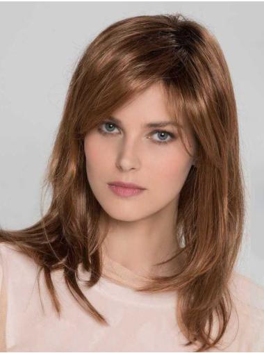 Layered Monofilament 16" Straight Care For Synthetic Wigs