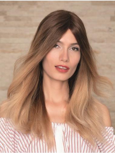Remy Human Hair Layered Ombre/2 Tone Straight Lace Wigs For Buy