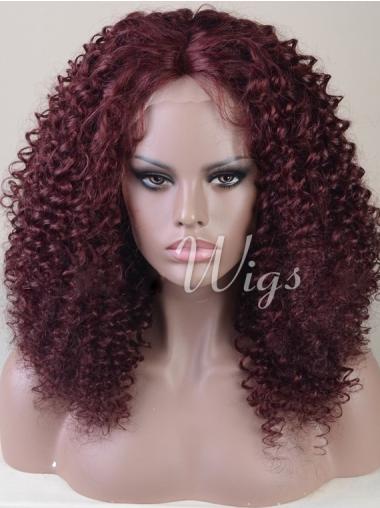 Ideal 14" Long Kinky Wigs For Black Women