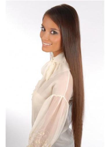Incredible Auburn Straight Remy Human Hair Clip In Hair Extensions