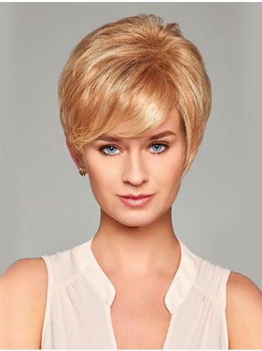Short Wavy Capless Layered 8" Suitable Synthetic Wigs