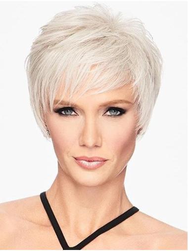 6" Straight Capless Short Layered Best Synthetic Wigs For Women