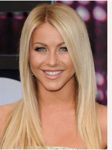 Blonde Long Without Bangs 20" Hairstyles Lace Wigs Buy