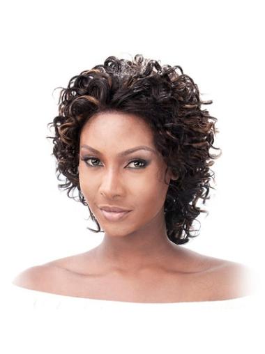Glueless Lace Front Human Hair Wigs Auburn Color Chin Length