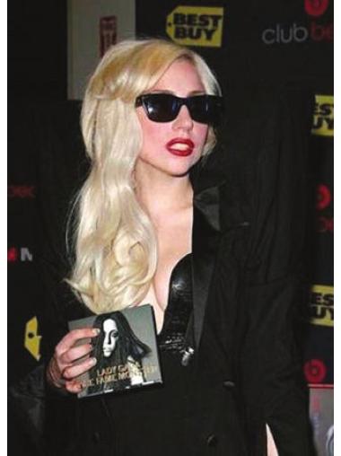 20" Cheap Long Wavy Layered Lady Gaga Wigs
