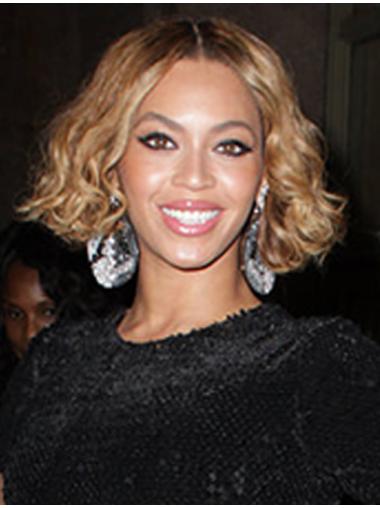 Chin Length Curly Without Bangs Capless 10" Exquisite Beyonce Wigs