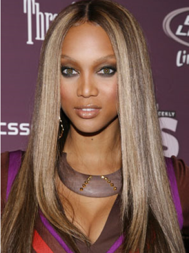 Tyra Banks Wigs UK With Lace Front Curly Style Remy Human