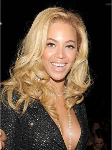 Shoulder Length Wavy Without Bangs Lace Front 14" Modern Beyonce Wigs
