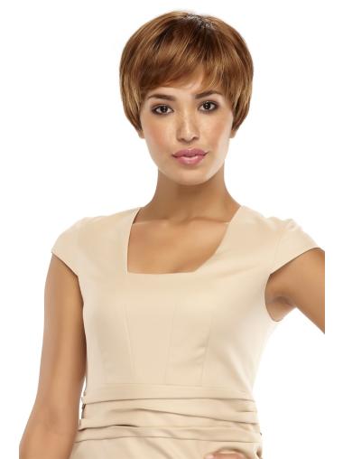 UK Cheap Synthetic Wigs UK With Capless Boycuts Short Length