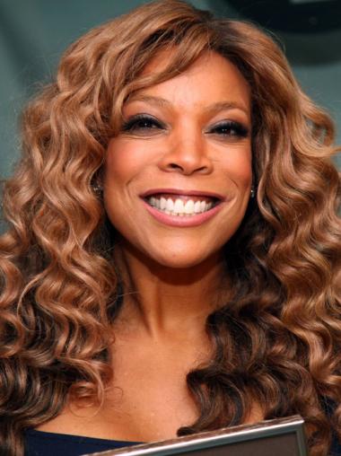Without Bangs Curly Blonde 18" Best Wendy Williams Wigs