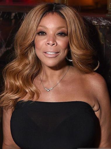 Without Bangs Wavy Blonde 18" Gorgeous Wendy Williams Wigs