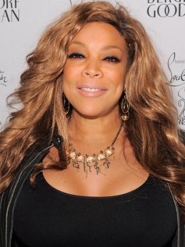 Wendy Williams Wig Remy Human Lace Front Wavy Style Layered Cut