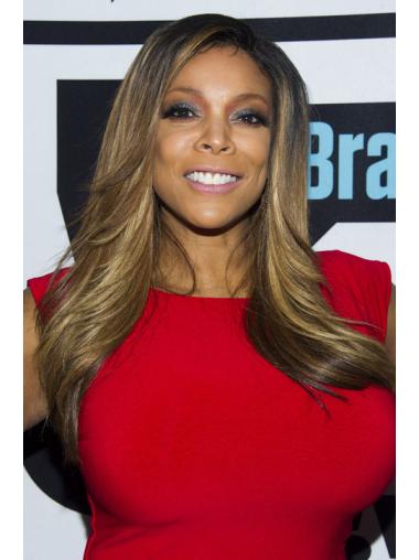 Layered Straight Blonde 22" Cheap Wendy Williams Wigs