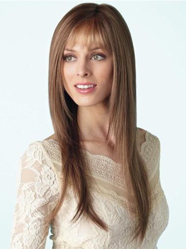 Long Straight Brown 18" Lace Wigs Buy
