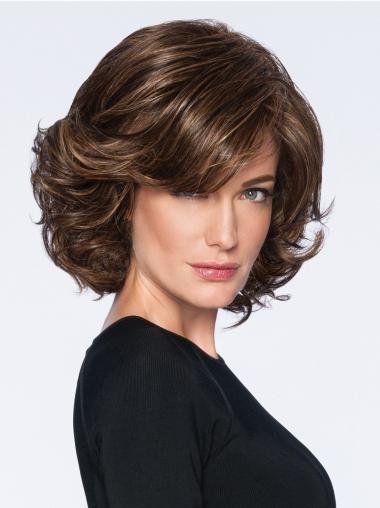 Chin Length Capless Brown 10" Classic Wigs