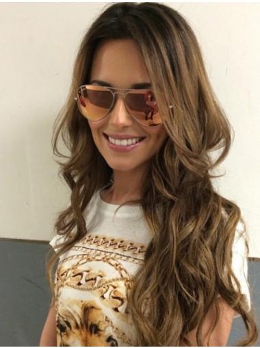 Style Brown 24" Wavy Long Layered Cheryl Cole Wigs