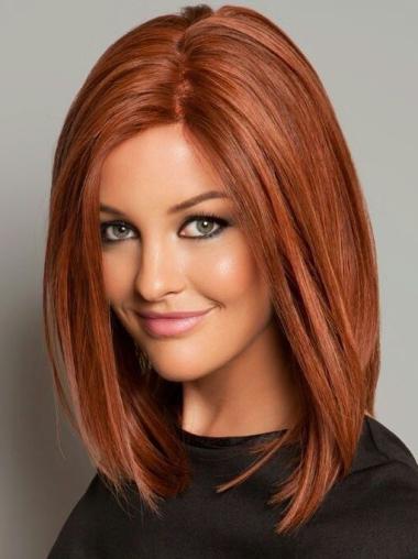 Cheap Bob Human Hair Wigs For Women UK With Capless Straight Style