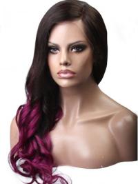 Long Wavy Without Bangs Full Lace 24" Hairstyles Black Women Wigs