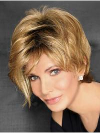 Short Lace Front 8" Blonde High Quality Synthetic Jaclyn Smith Wigs