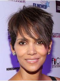 Good Short Lace Front Synthetic Boycuts Halle Berry Wigs