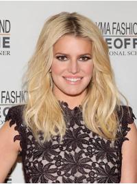 Long Great Wavy Lace Front 16" Synthetic Jessica Simpson Wigs