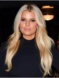 Long Exquisite Wavy Lace Front 22" Synthetic Jessica Simpson Wigs