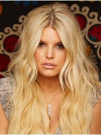 Long No-Fuss Wavy Lace Front 24" Synthetic Jessica Simpson Wigs