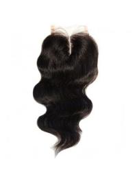 High Quality Black Long Wavy Lace Closures