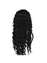Black Long Wavy Lace Frontals