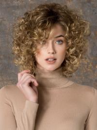 Long Synthetic Wigs With Capless Curly Style Layered Cut