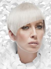 Lace Front Boycuts Short Straight 8" Platinum Blonde Cheapest Fashion Wigs